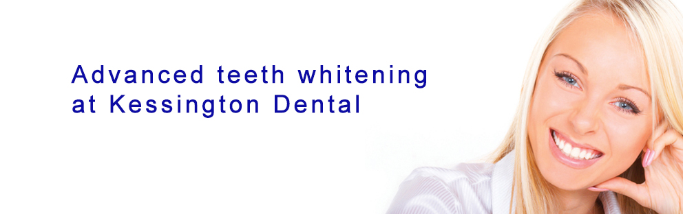 Advanced teeth whitening at Kessington Dental